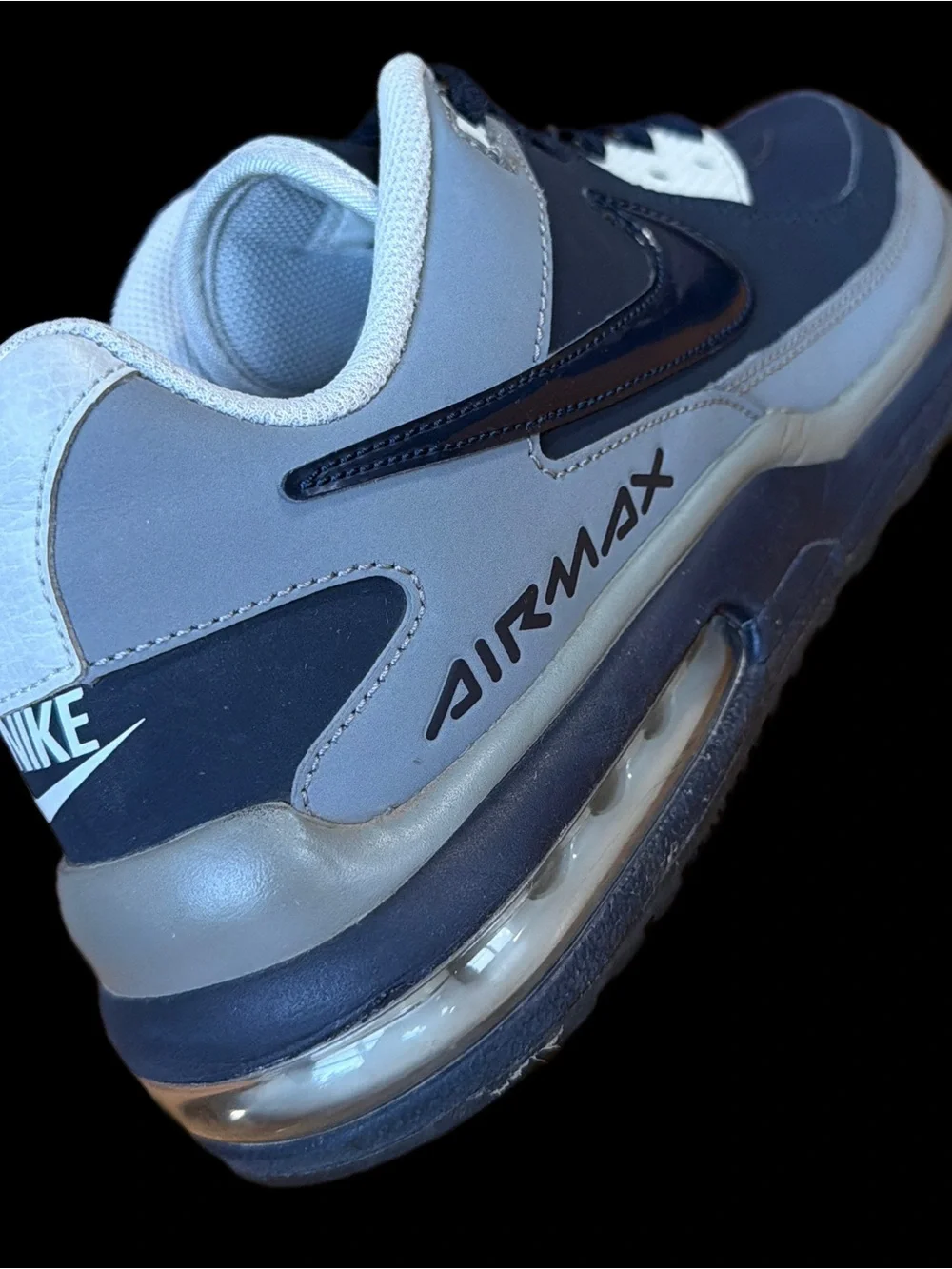 Nike Air Max LTD 3 Men's Navy and Grey Sneakers Men’s size 11 EUC